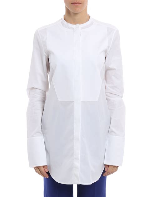 celine ruffle shirt|celine ladies blue shirts.